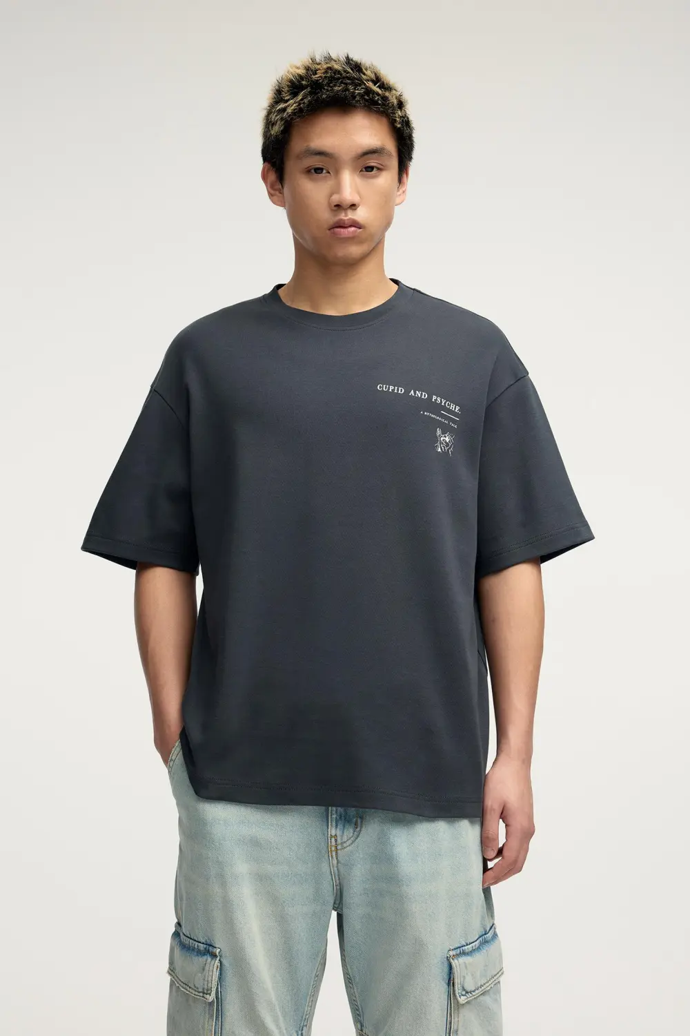 Cupid and Psyche short sleeve sweatshirt