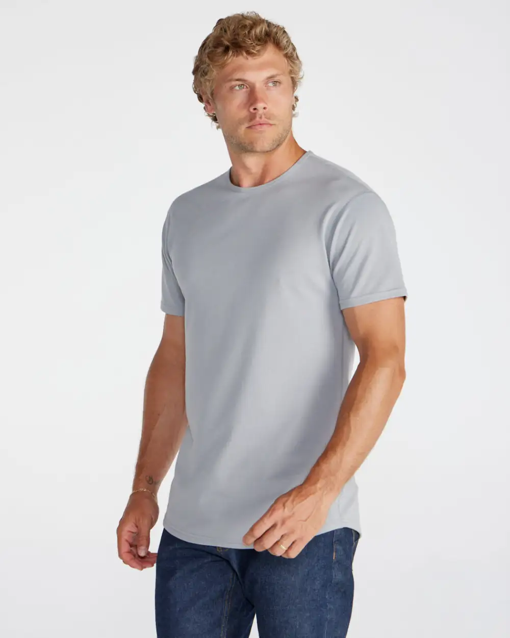 Bayside Short Sleeve Drop-Cut