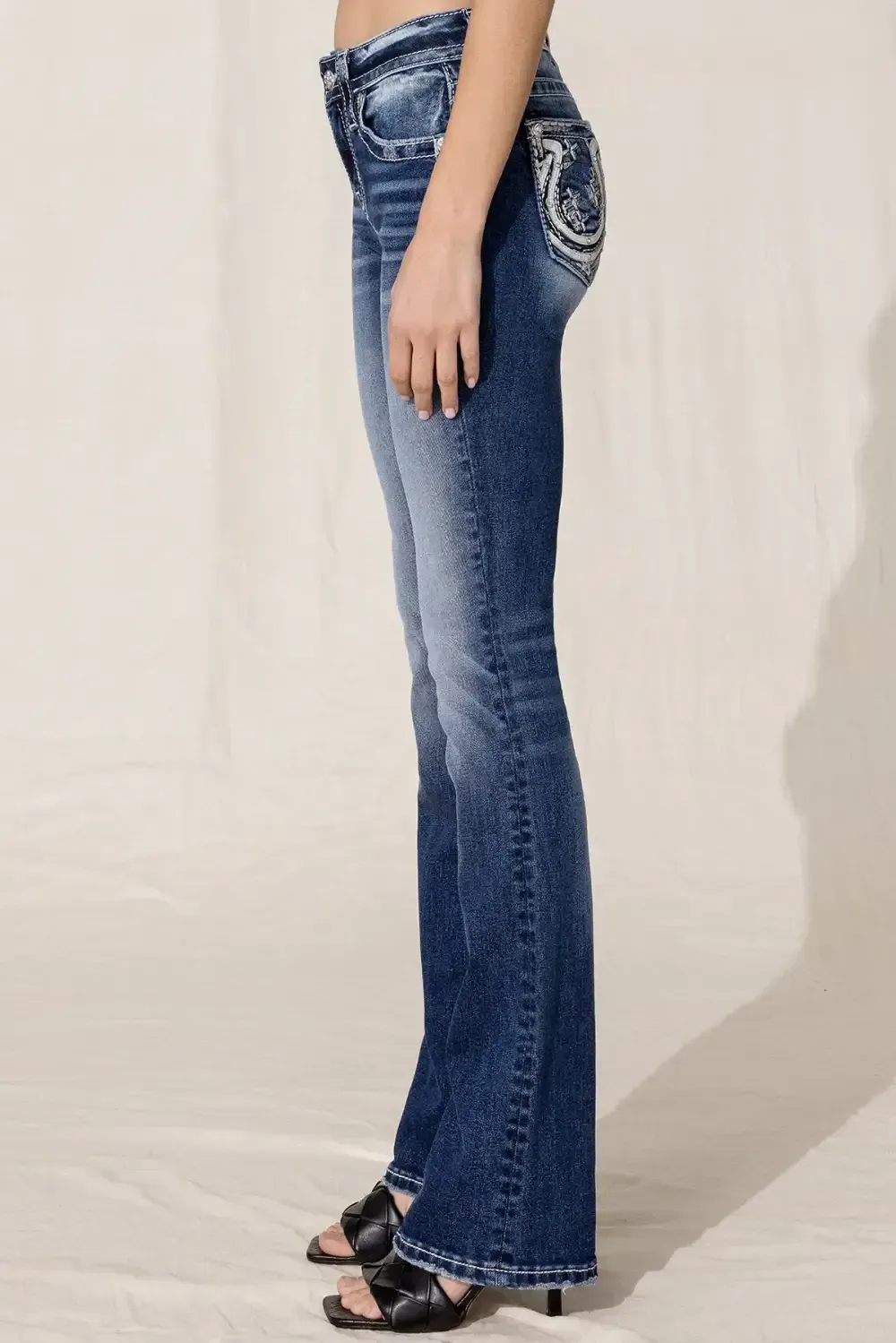 U2 Horseshoe Bootcut Jeans