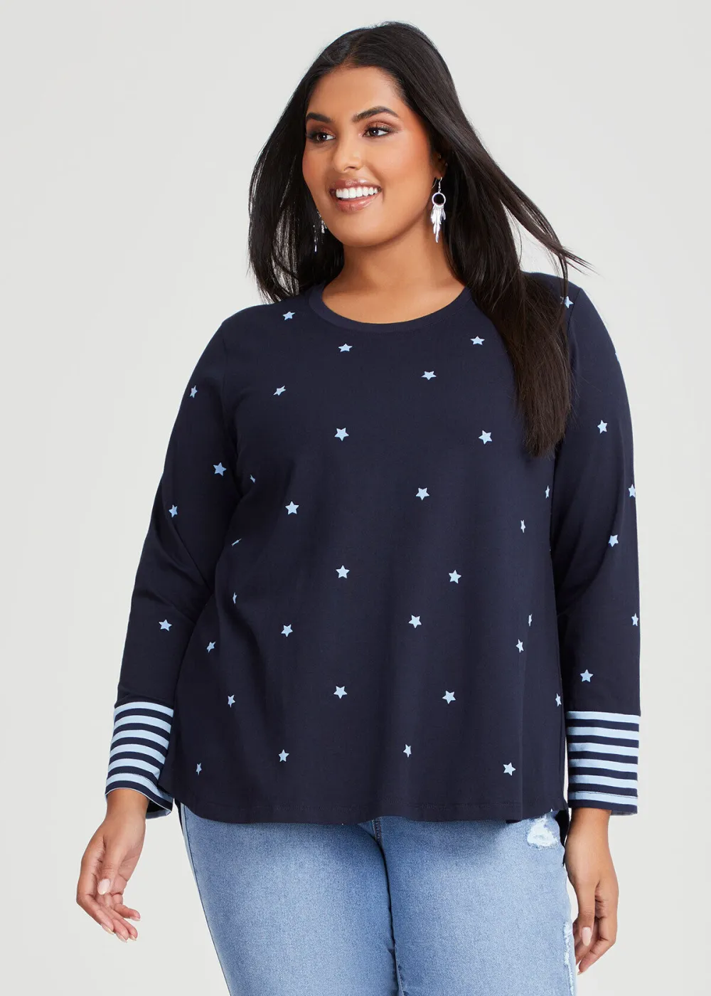 Cotton Stars and Stripes Top