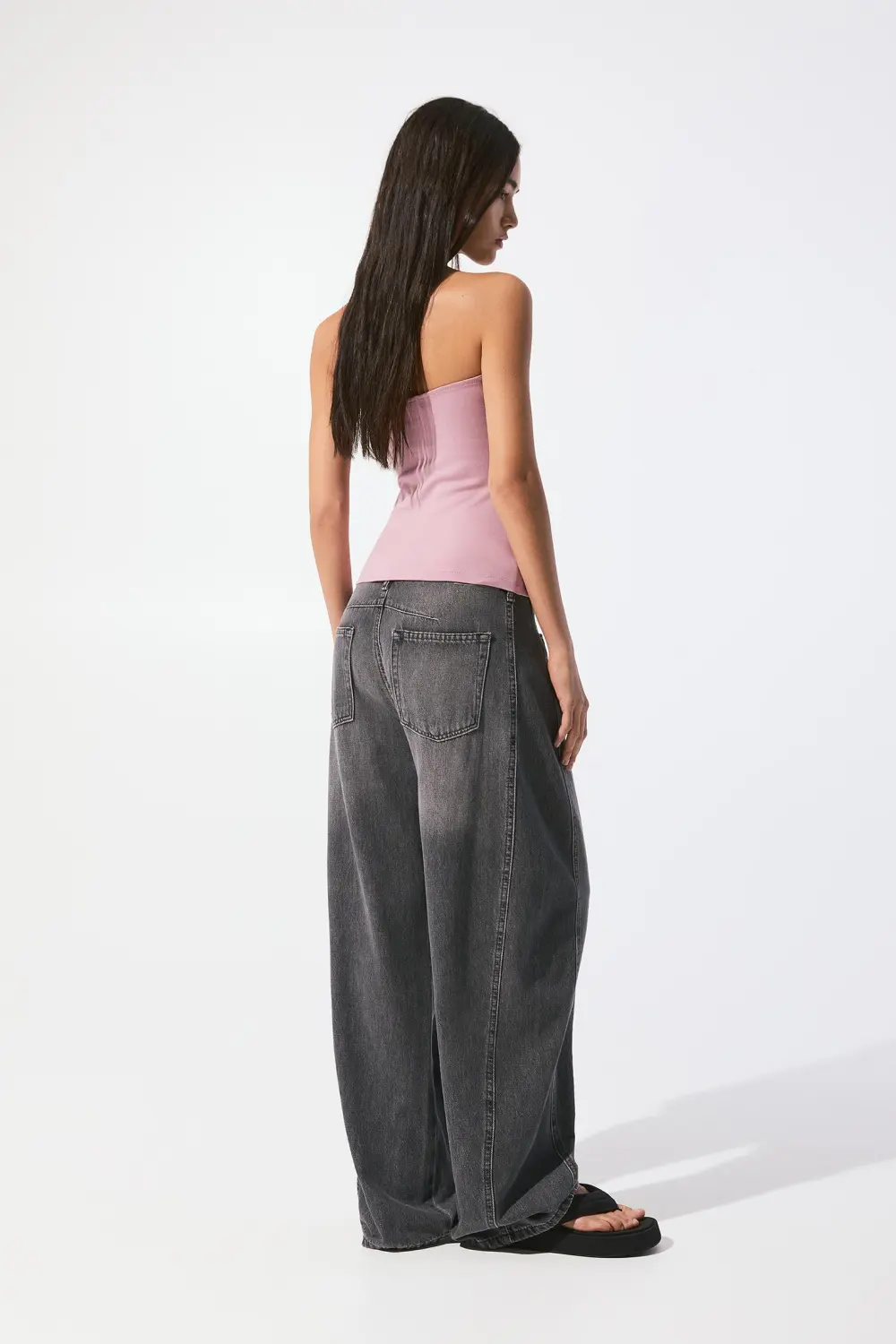 Strapless top