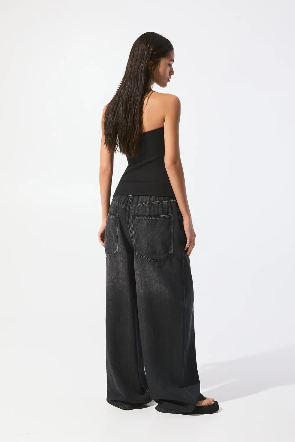 Strapless top