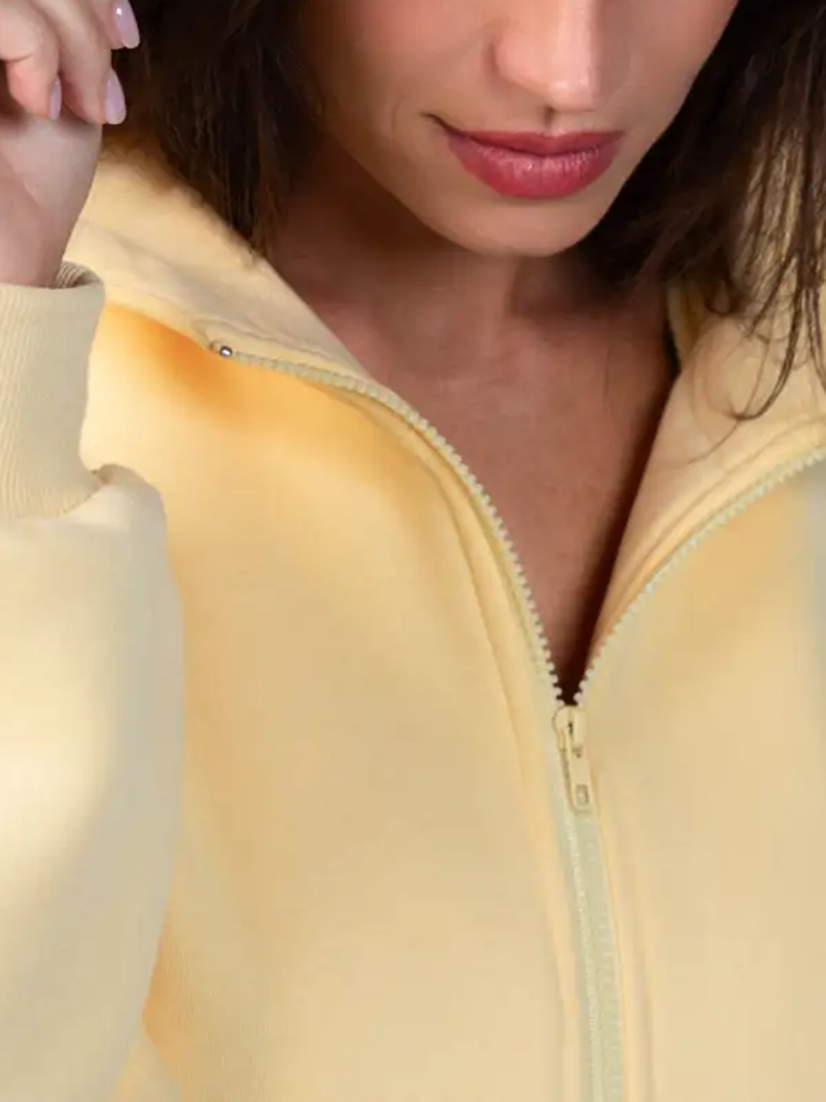 Pastel Zip Hoodie