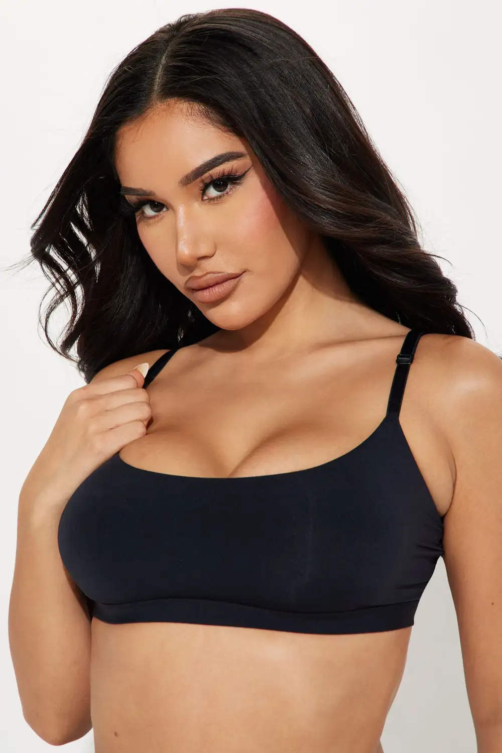 Favorite Feeling Super Soft Scoop Bralette - Black