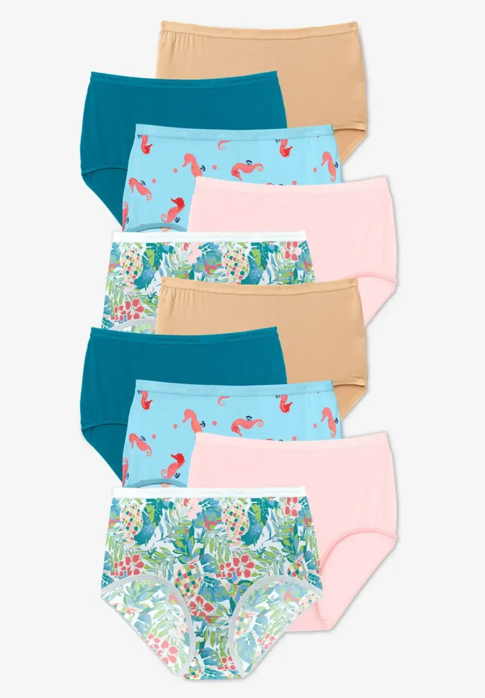 Full Coverage Cotton Brief 10-Pack