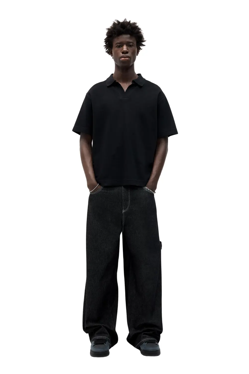 Short sleeve polo shirt