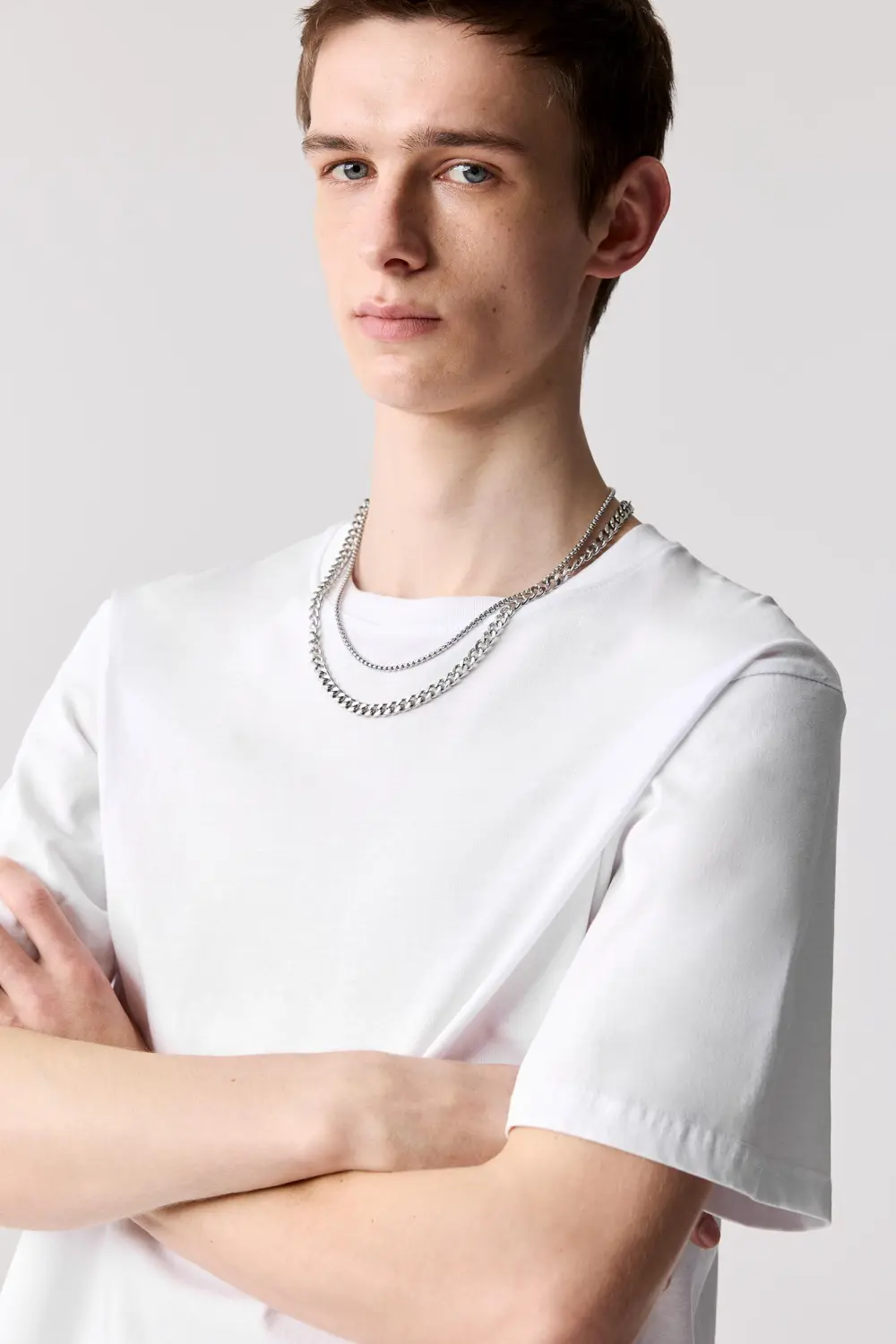 Basic short sleeve cotton T-shirt