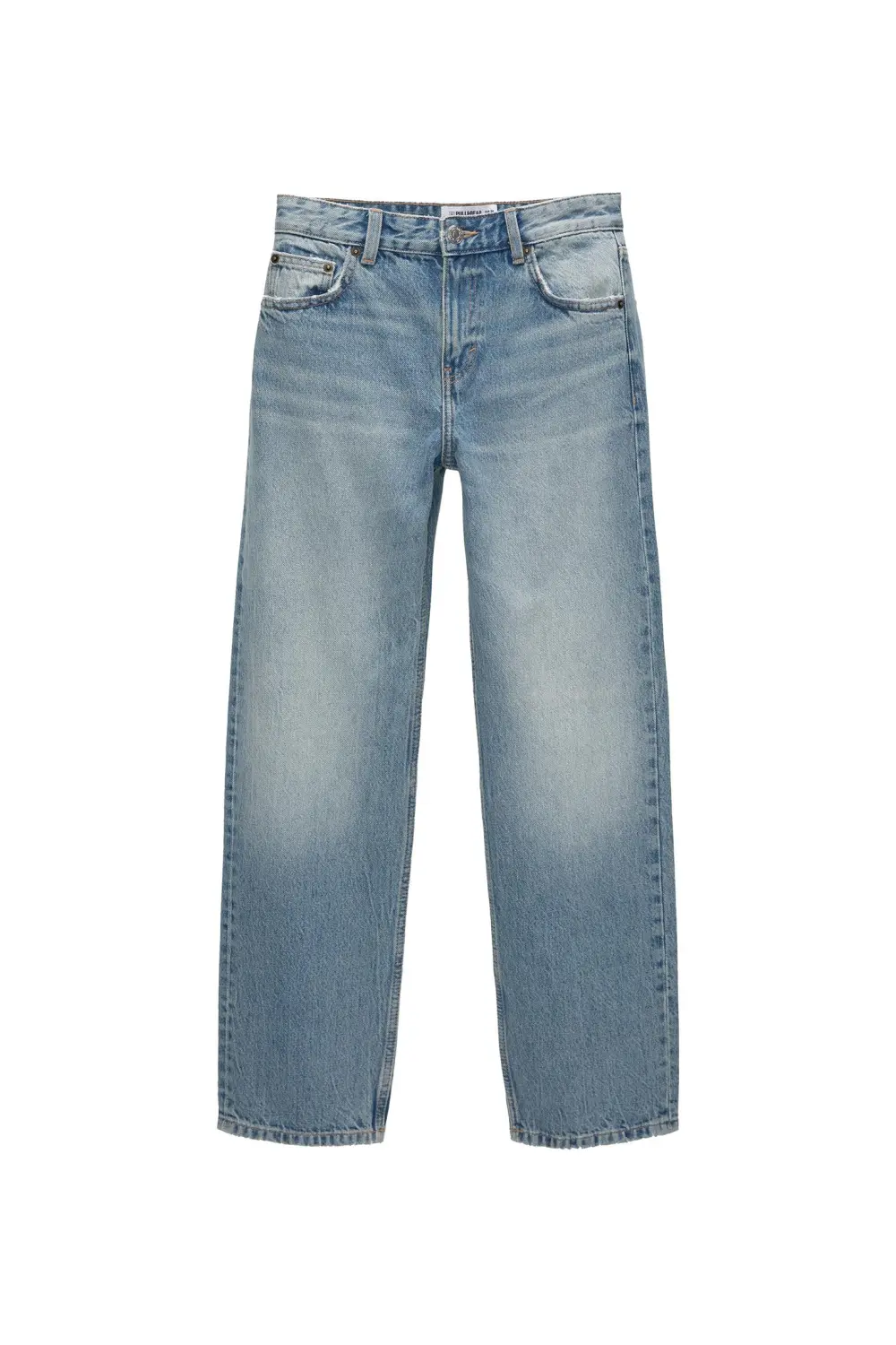 Jeans rectos tiro medio