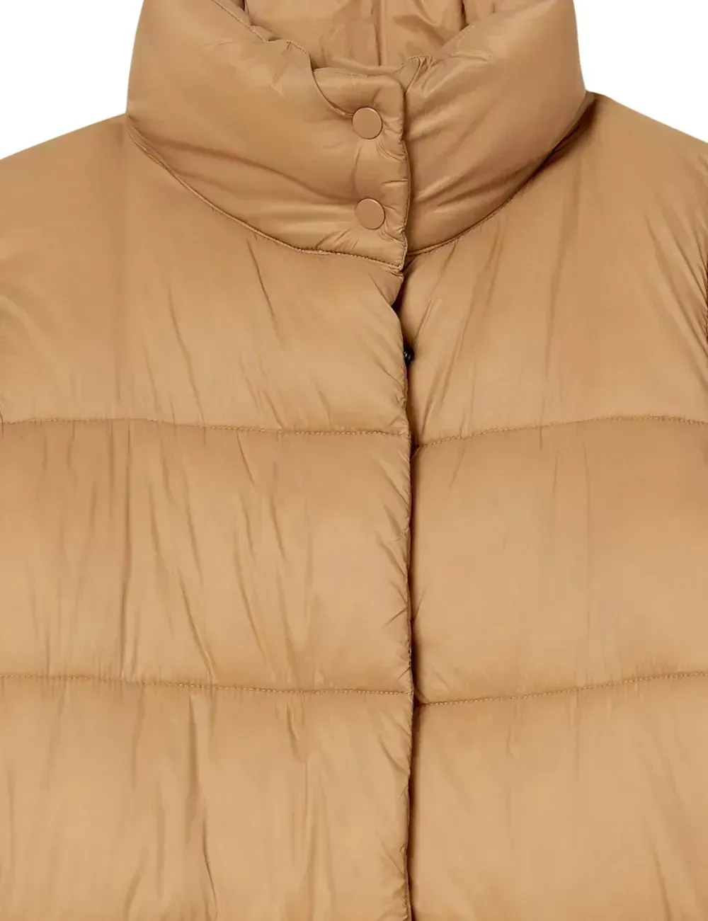 Women's Lightweight Water-Resistant Longer Length Cocoon Puffer Coat