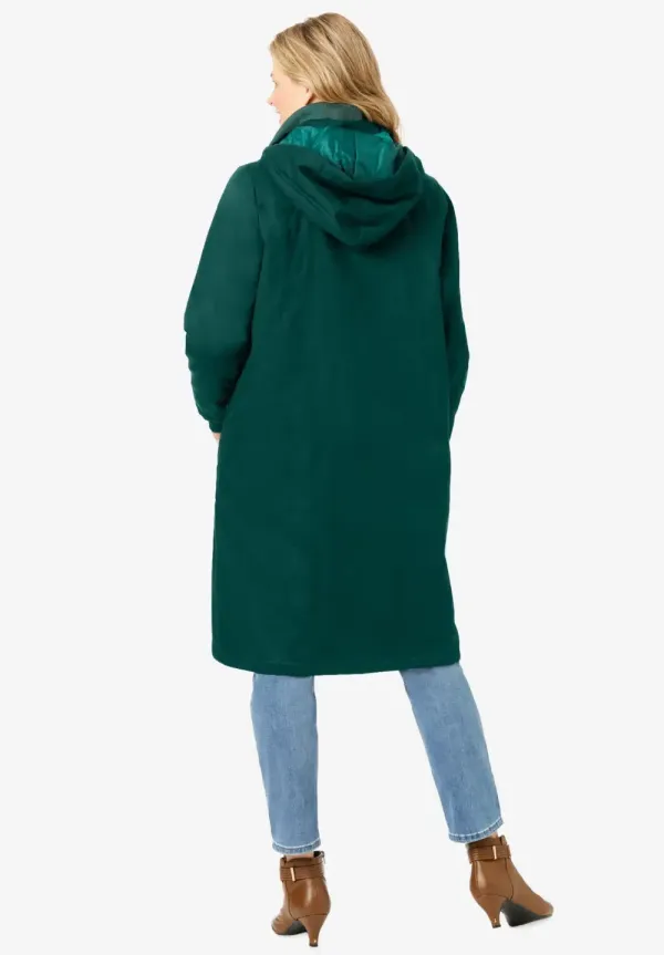 Twill Hooded Stadium Jacket