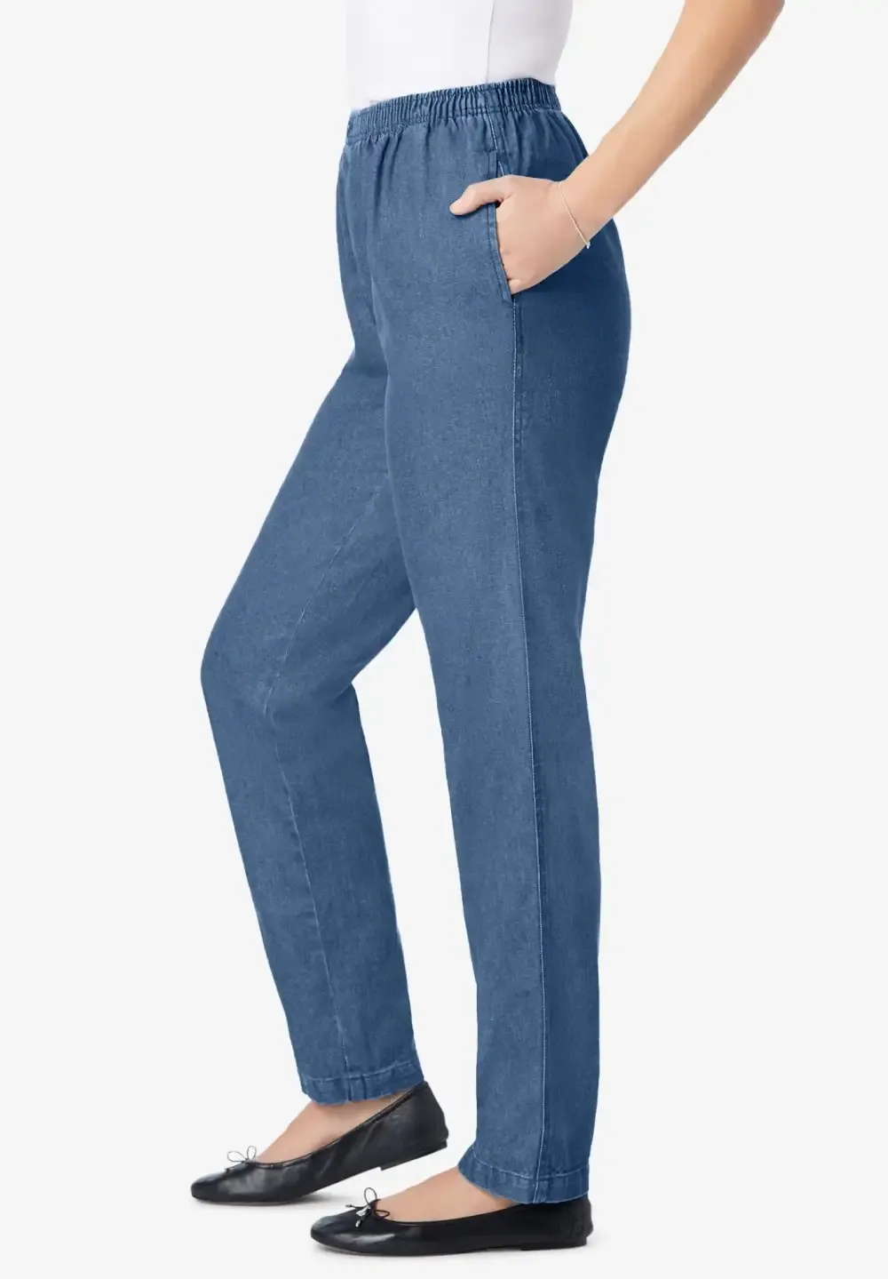 7-Day Straight-Leg Denim Jean