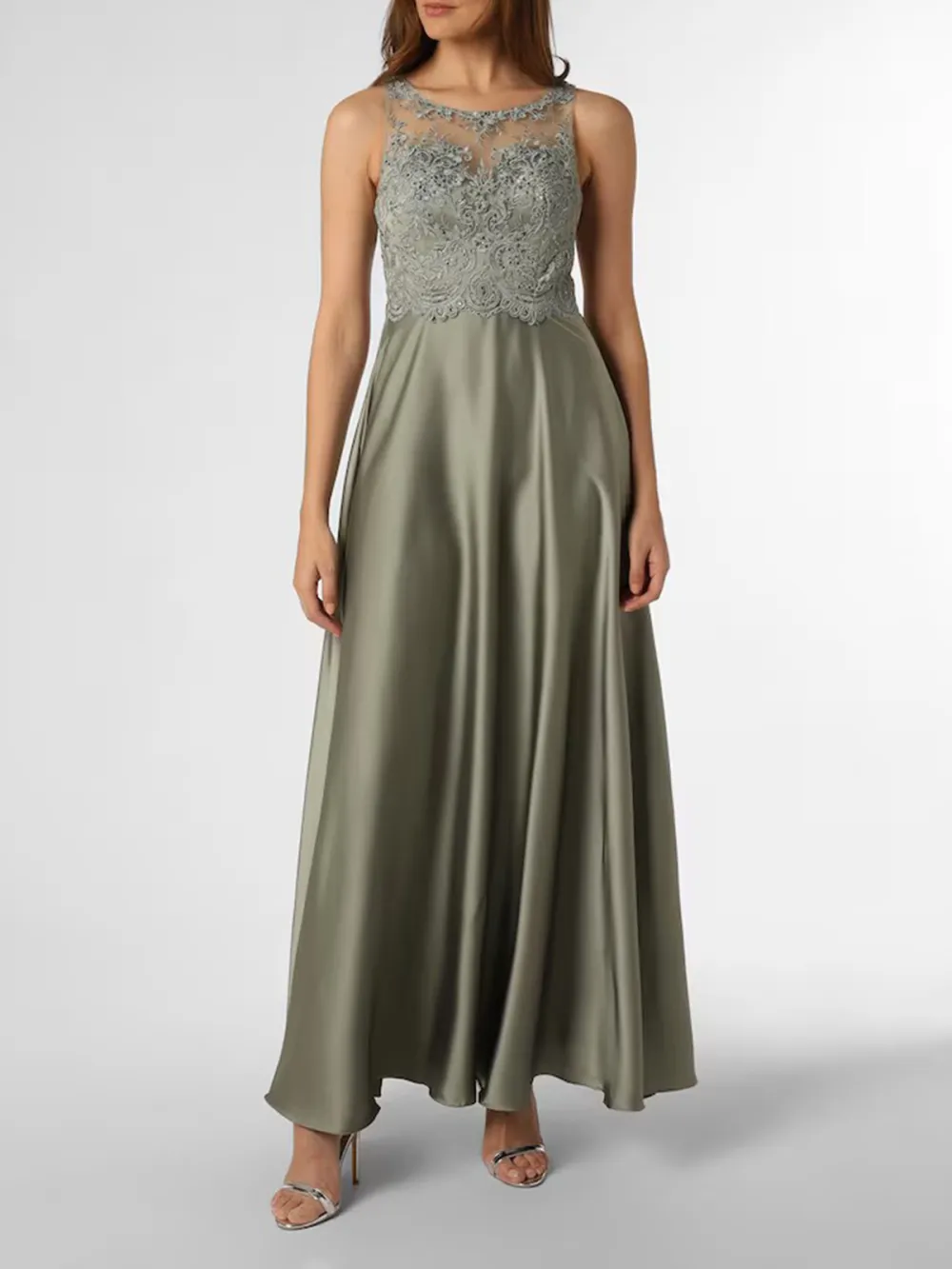 Lace Casual Style Sleeveless Dress