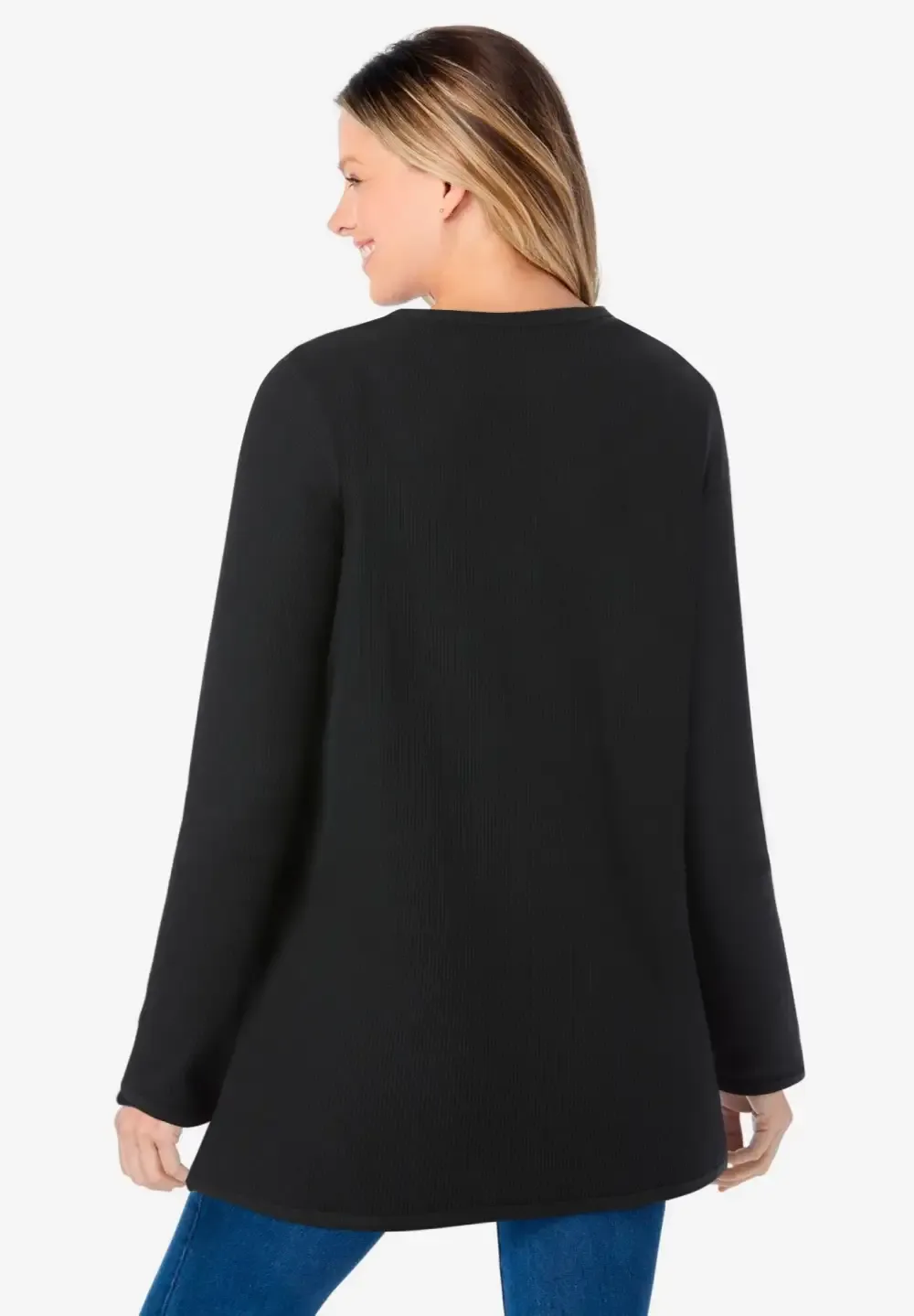 Waffle Thermal Sweatshirt