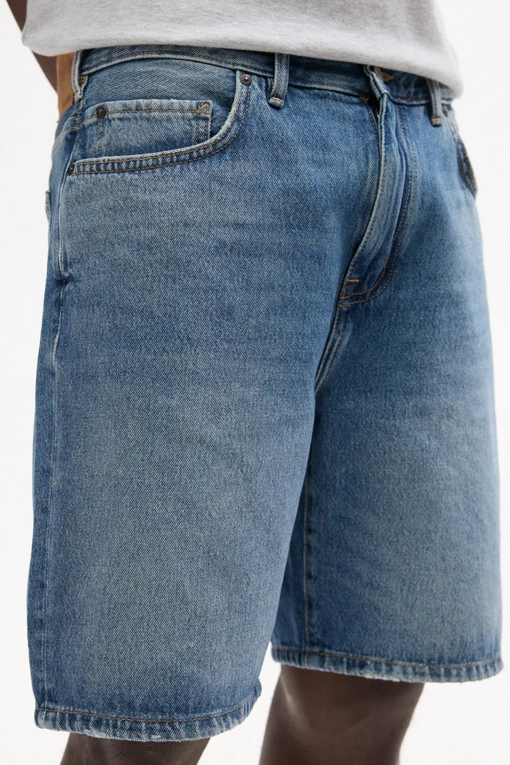 Standard denim Bermuda shorts