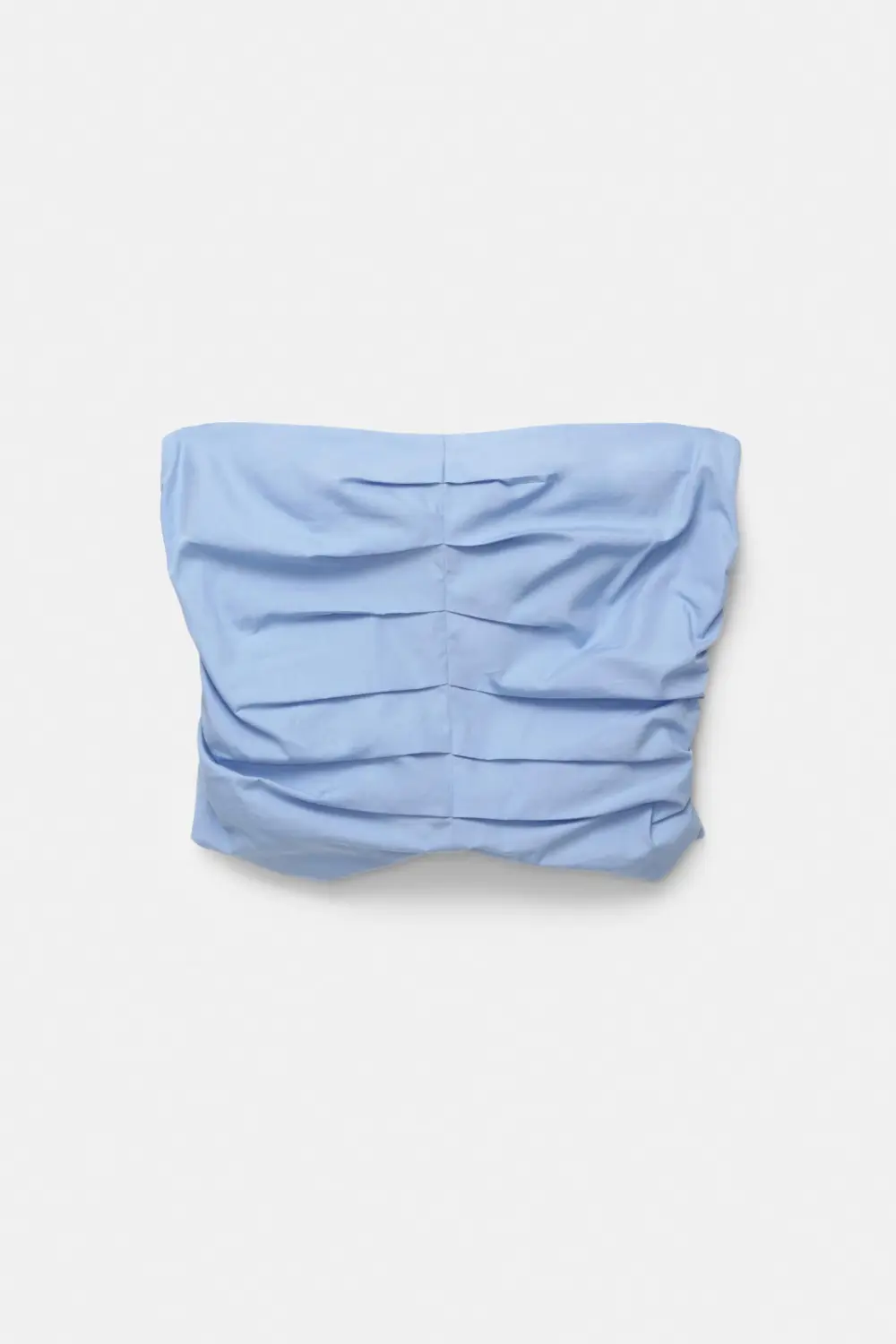 Strapless corsetry-inspired top