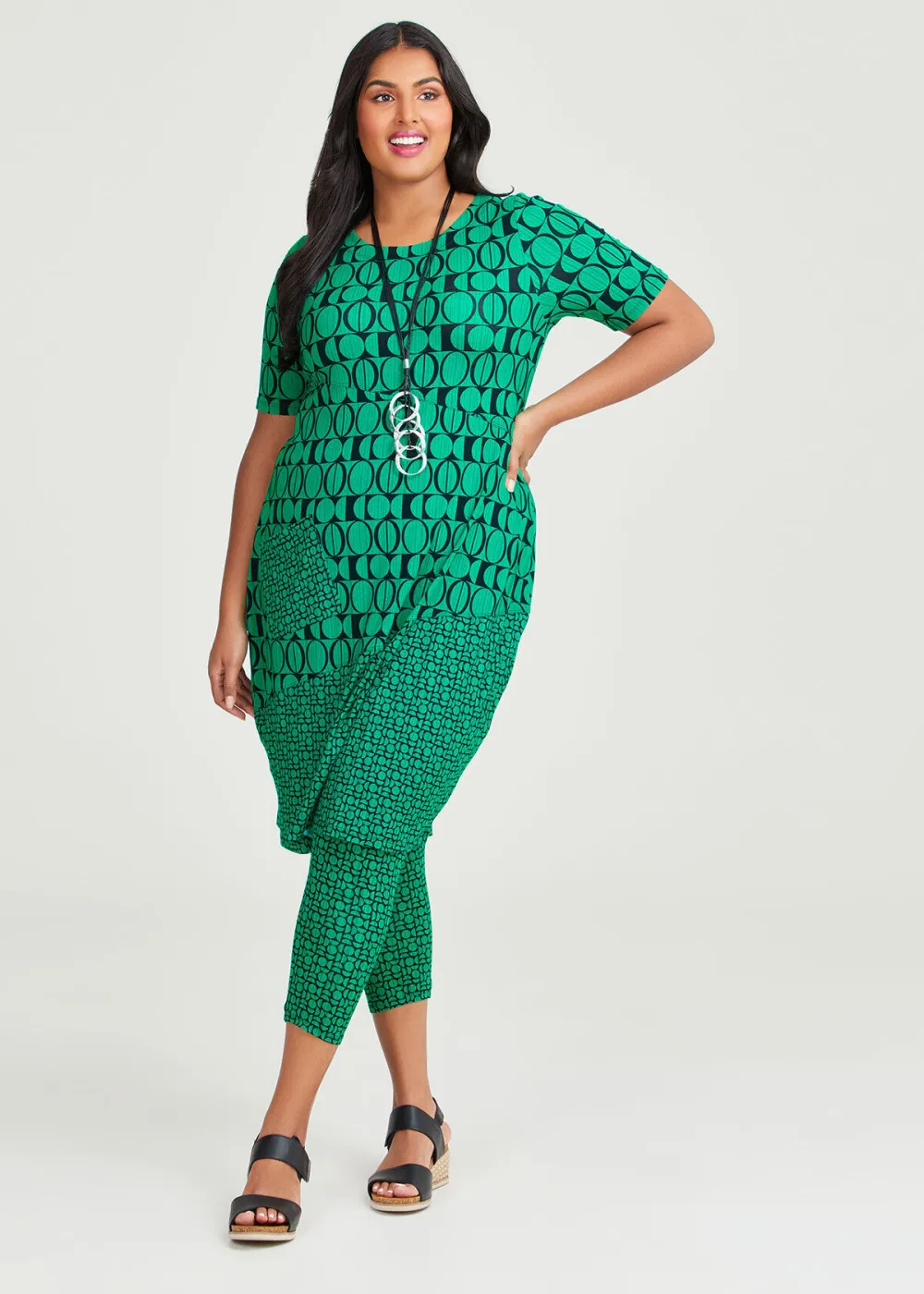 Natural Forever Green Dress