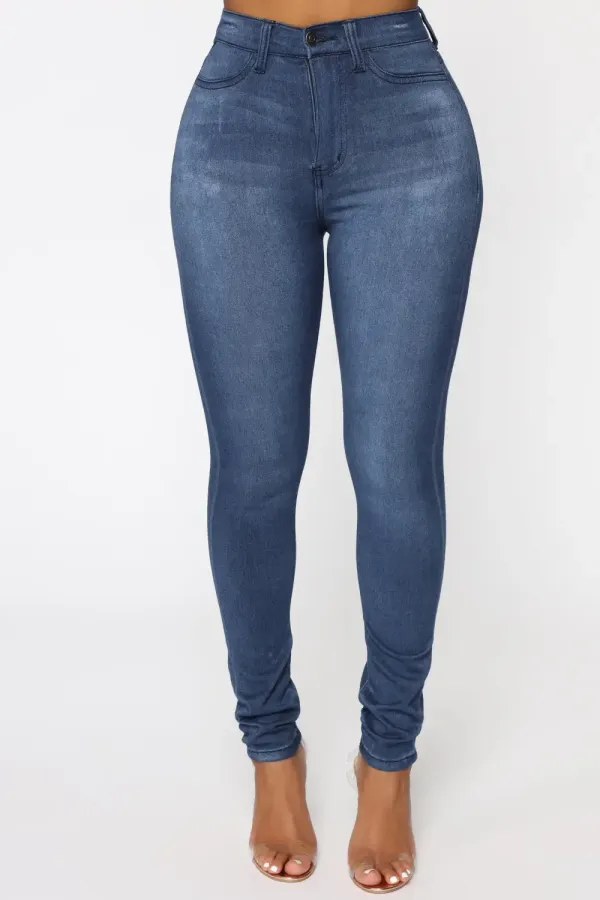 Eva Super Soft Curvy Skinny Jean - Medium Wash
