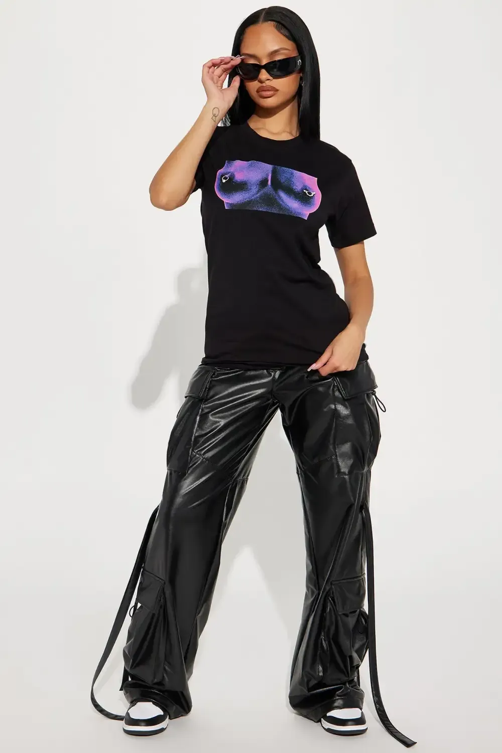 Always A Pleasure Short Sleeve Tee - Black