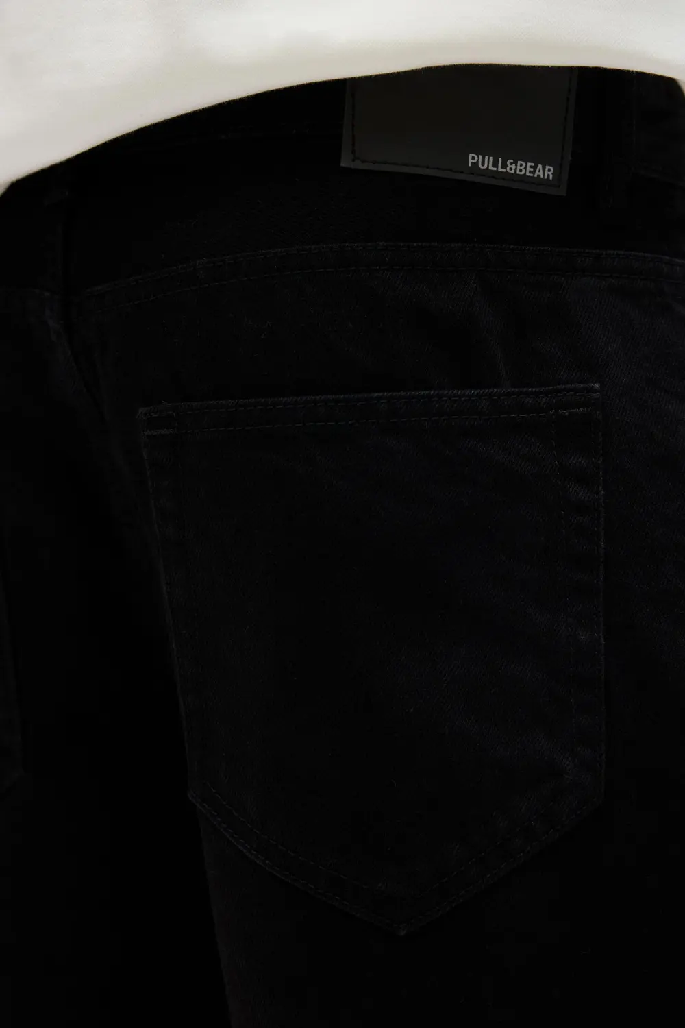 Standard denim Bermuda shorts