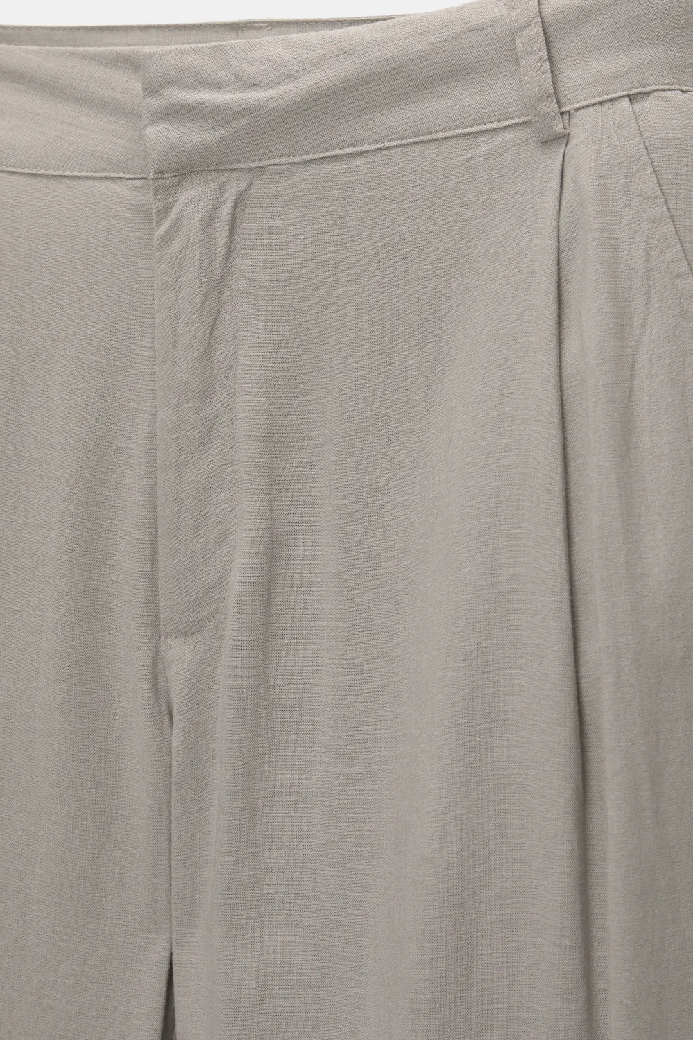 Pantalón de vestir fluido con lino