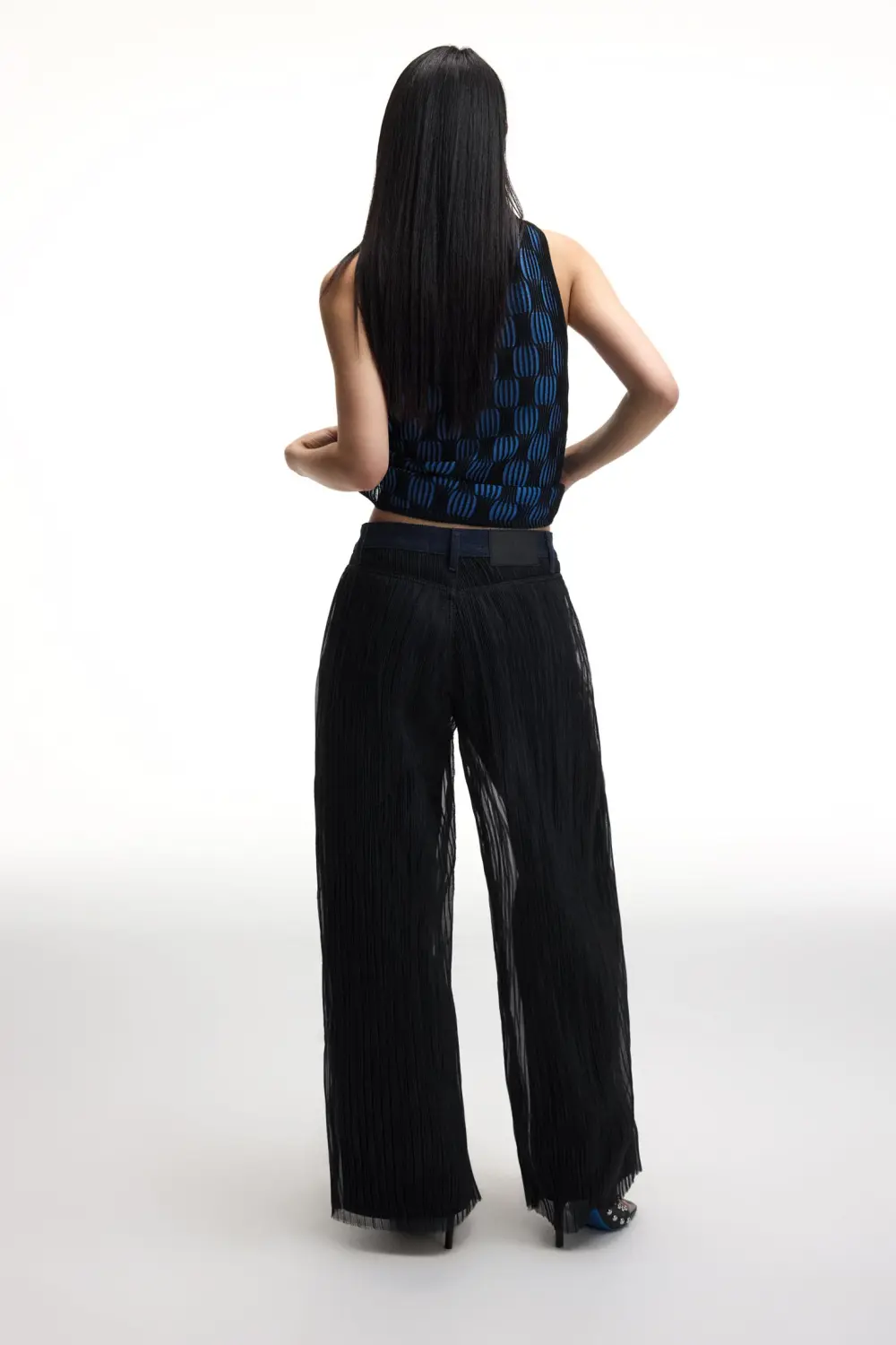 Jeans baggy organza Chet Lo
