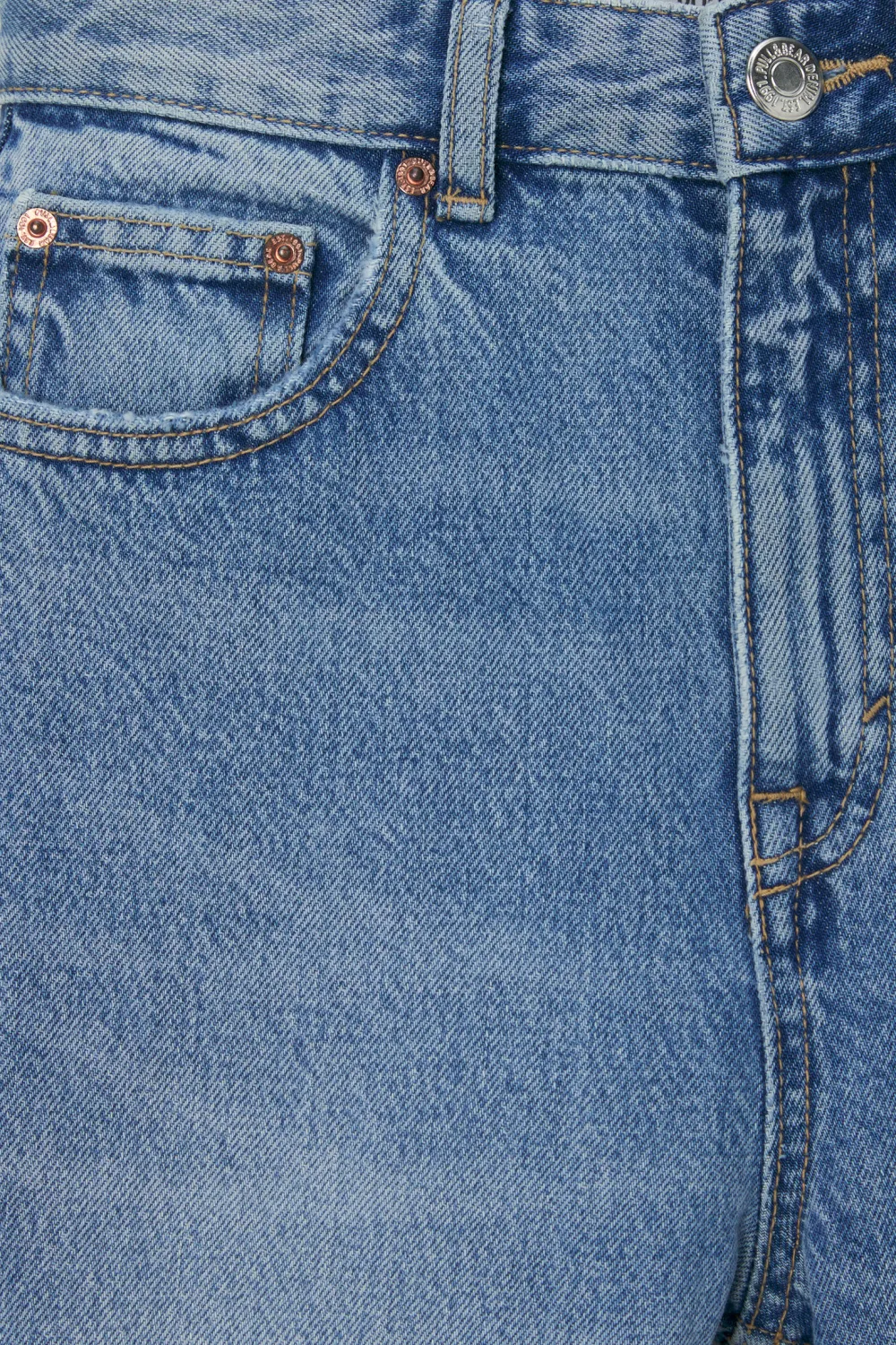 Jeans rectos tiro alto