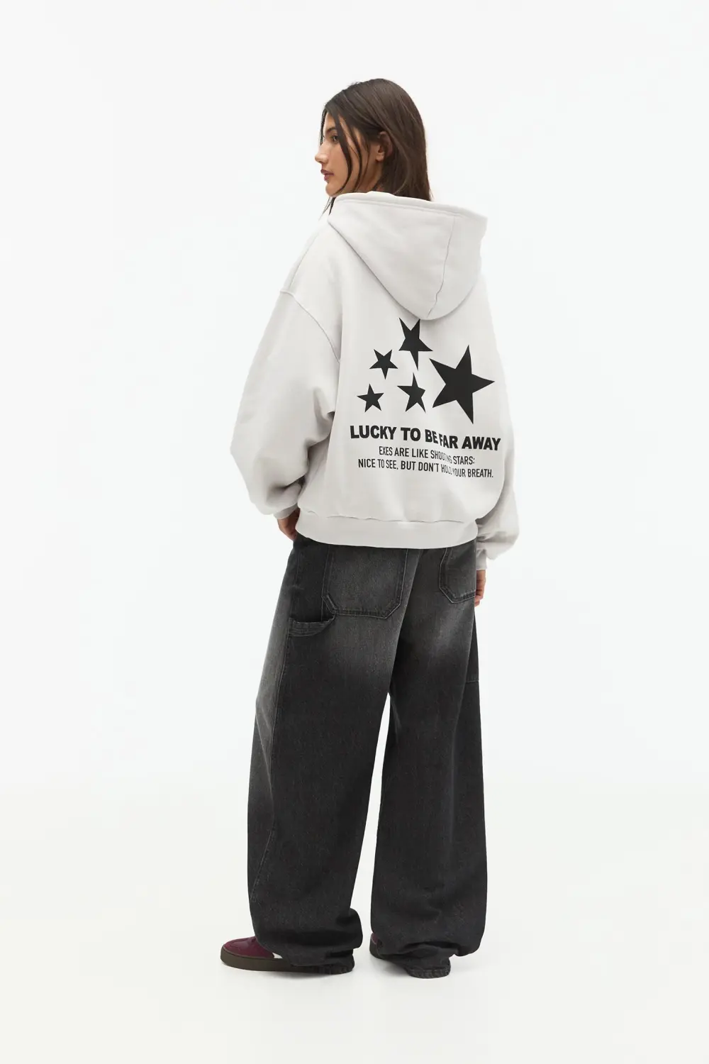 Sudadera capucha estrellas