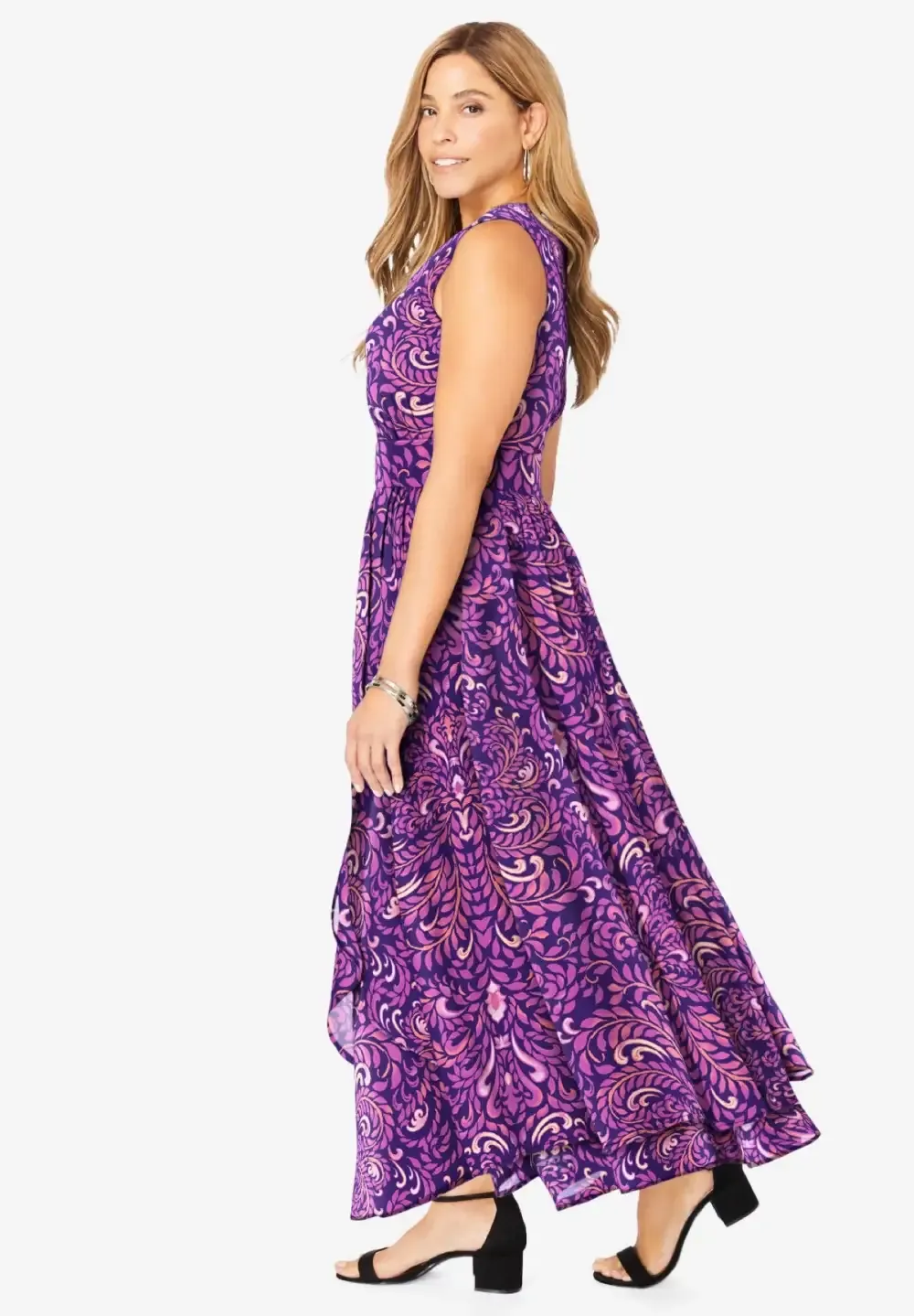 Georgette Flyaway Maxi Dress