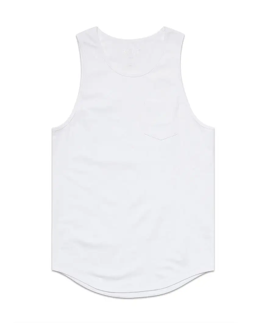 Lux Drop-Cut Pocket Tank
