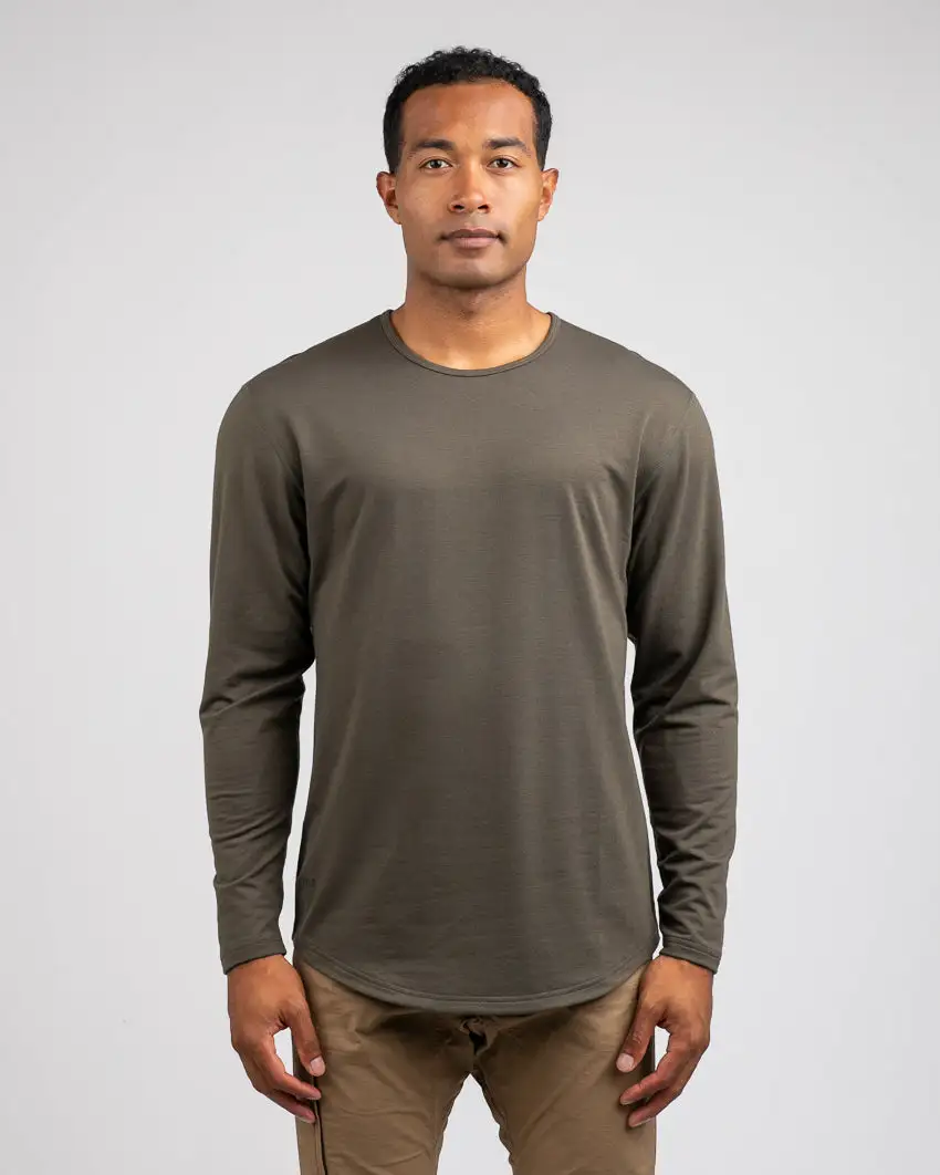 Drop-Cut Long Sleeve: Bylt Signature