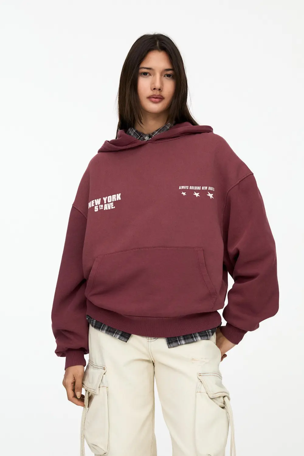 Sudadera capucha estrellas