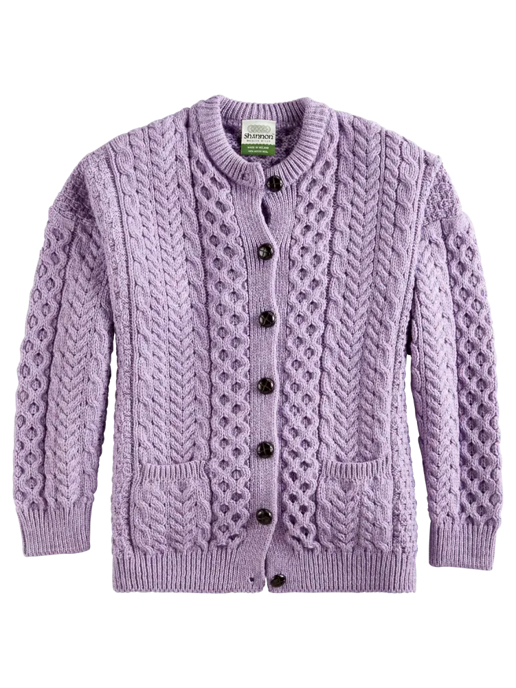 Women's Irish Wool Timeless Cardigan