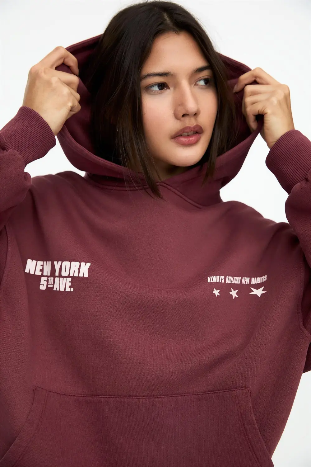 Sudadera capucha estrellas