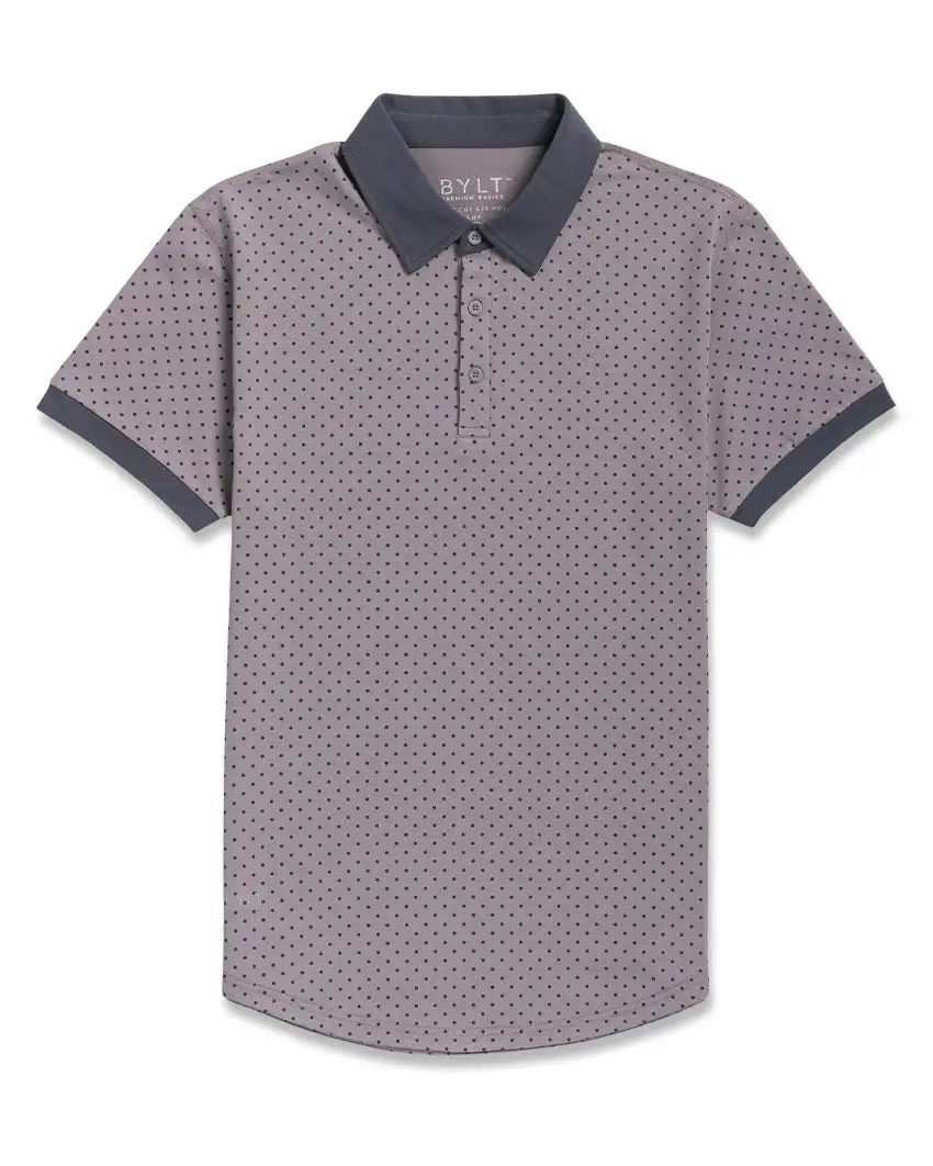Drop-Cut: Lux Dotted Polo