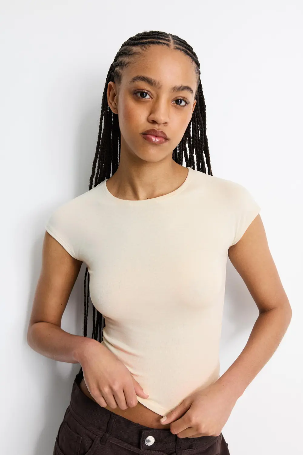 Camiseta ajustada manga entera