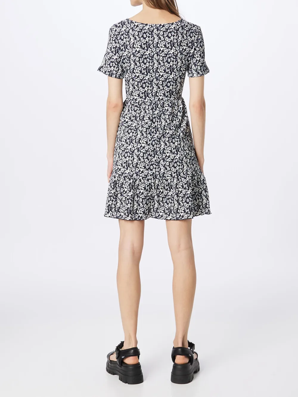 Floral Print Casual Style Dress