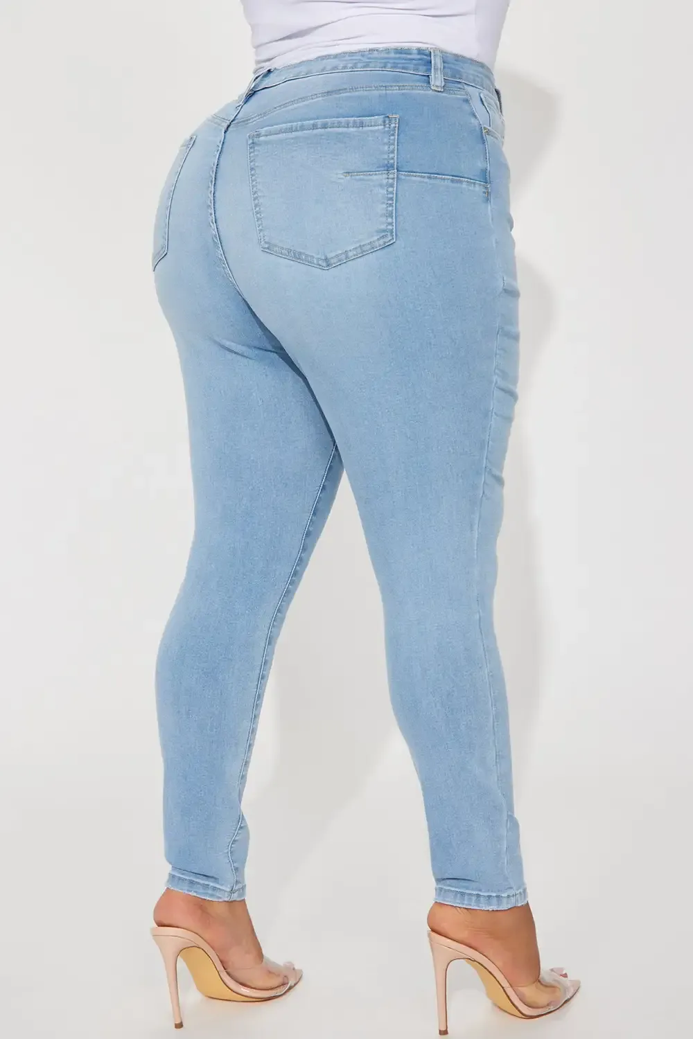 All The Right Places Sculpting Stretch Skinny Jeans - Light Wash