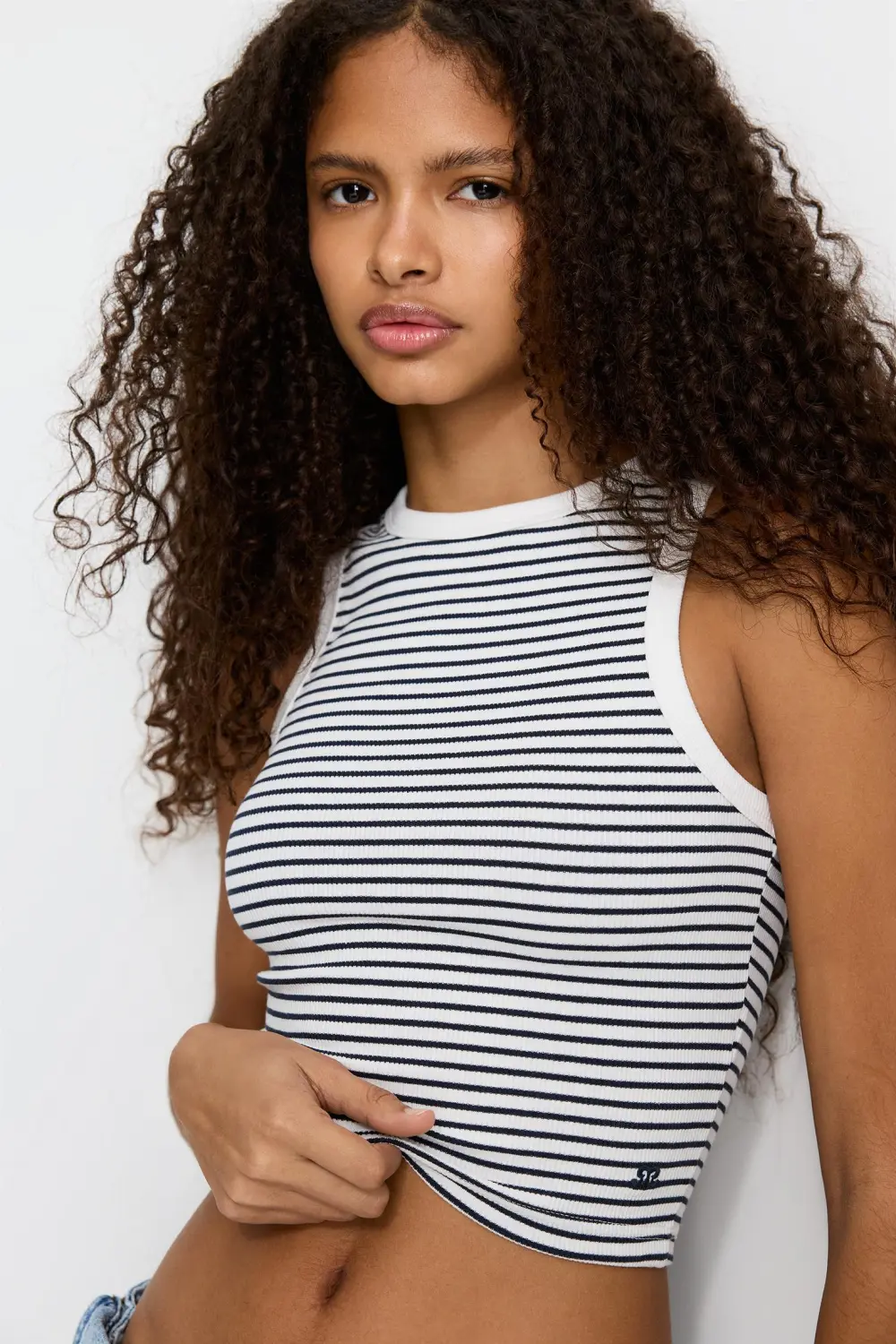 Striped tank top