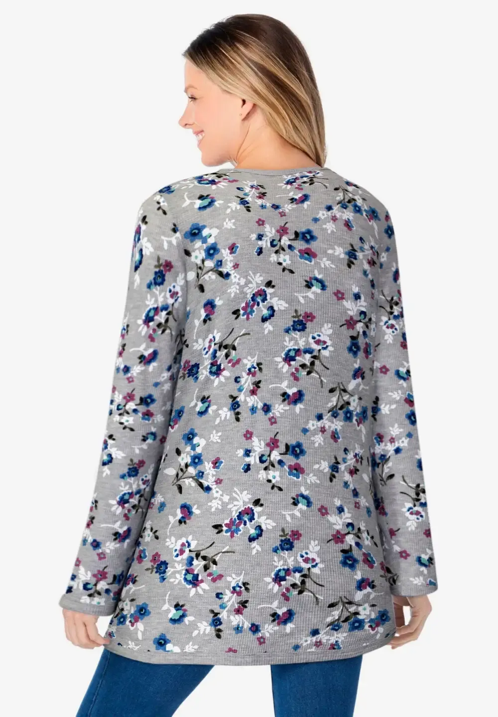 Waffle Thermal Sweatshirt