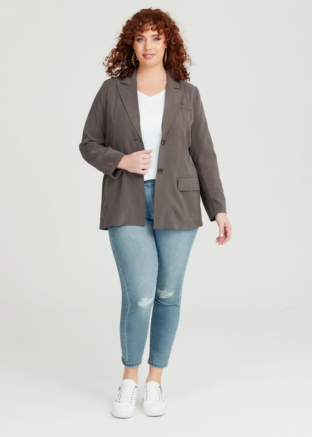 Natural Relaxed Blazer