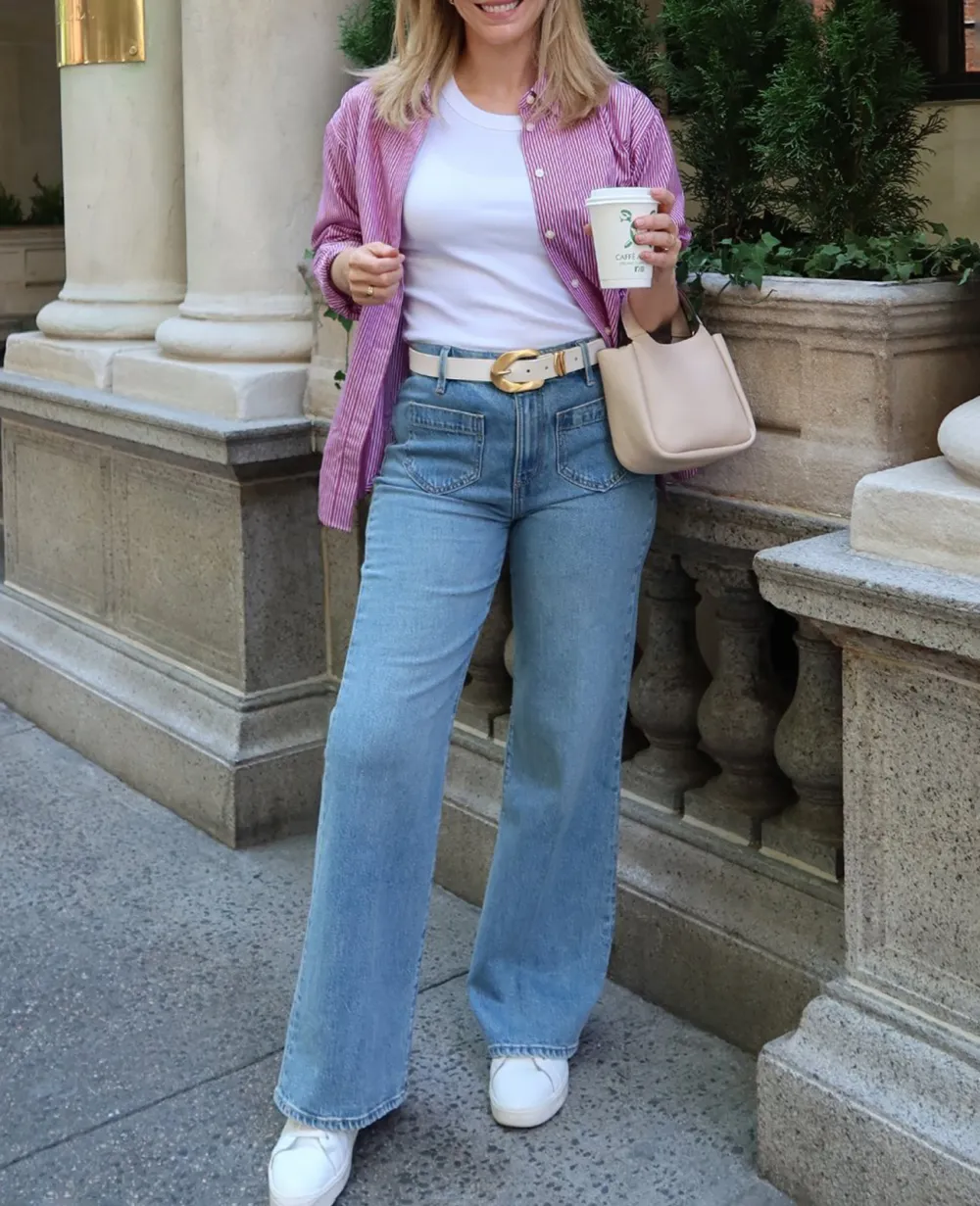 Stripe Oversized Shirt