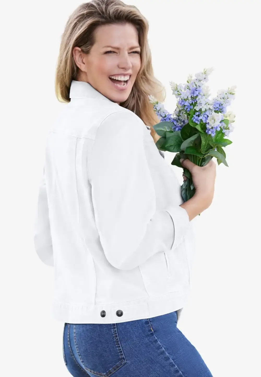 Stretch Denim Jacket