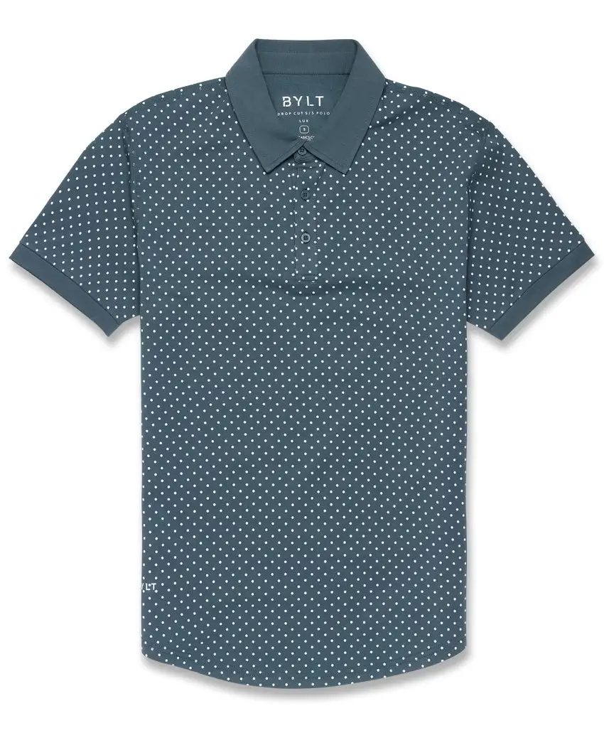 Drop-Cut: Lux Dotted Polo