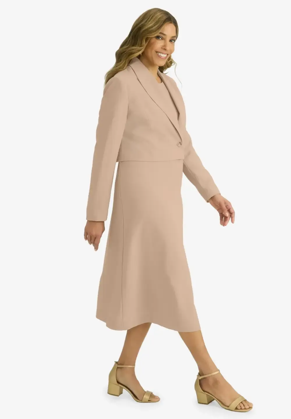 Cropped Jacket Dress