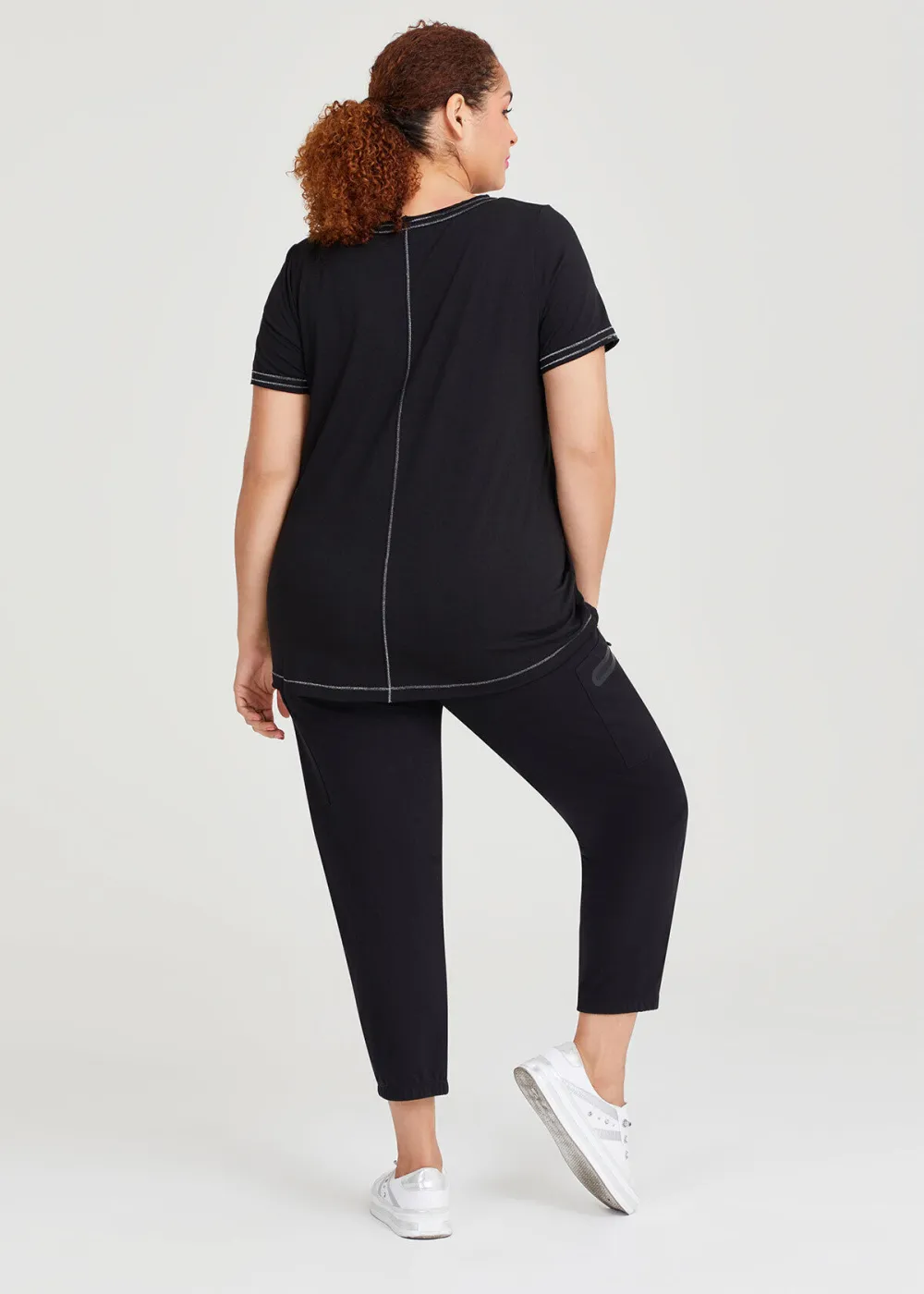 Bamboo Spliced Foil Star Top