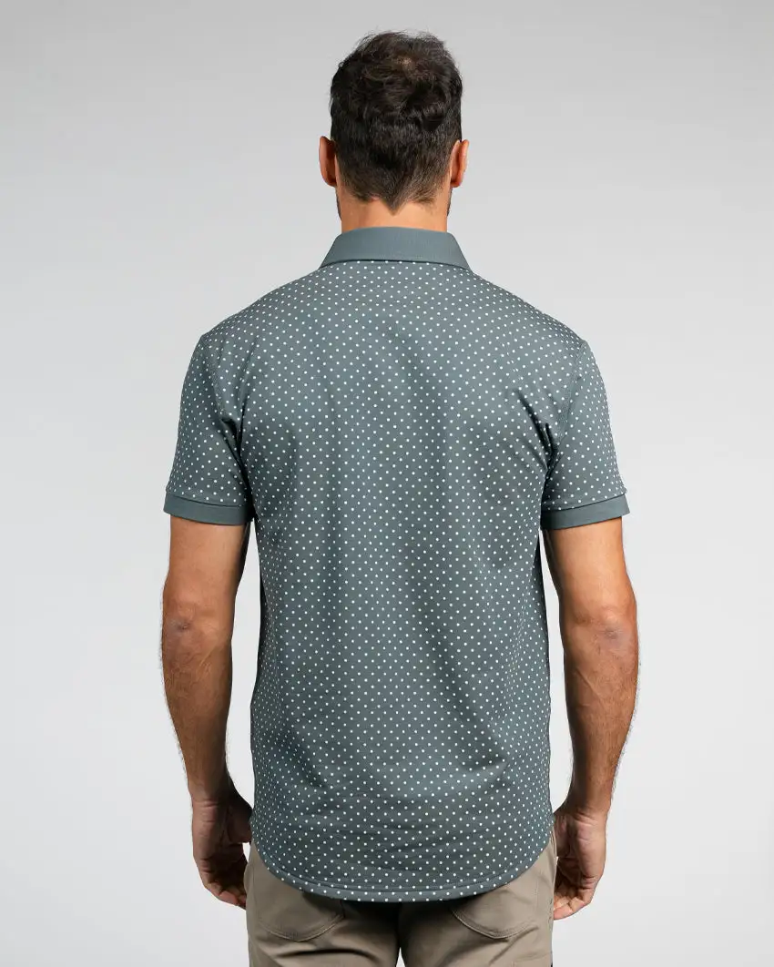 Drop-Cut: Lux Dotted Polo
