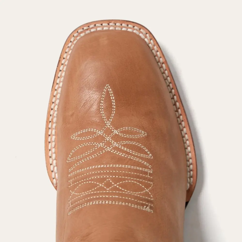 Casper Tan & Blue Matte Cowboy Boot