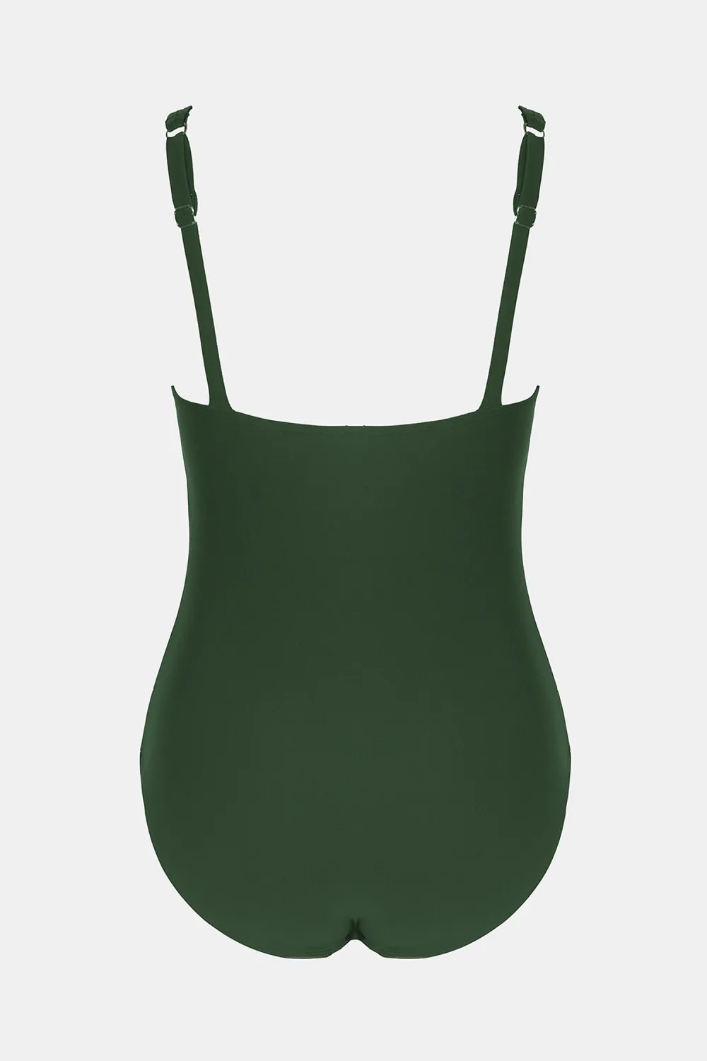 Plum Square Neck Tummy Control One-Piece