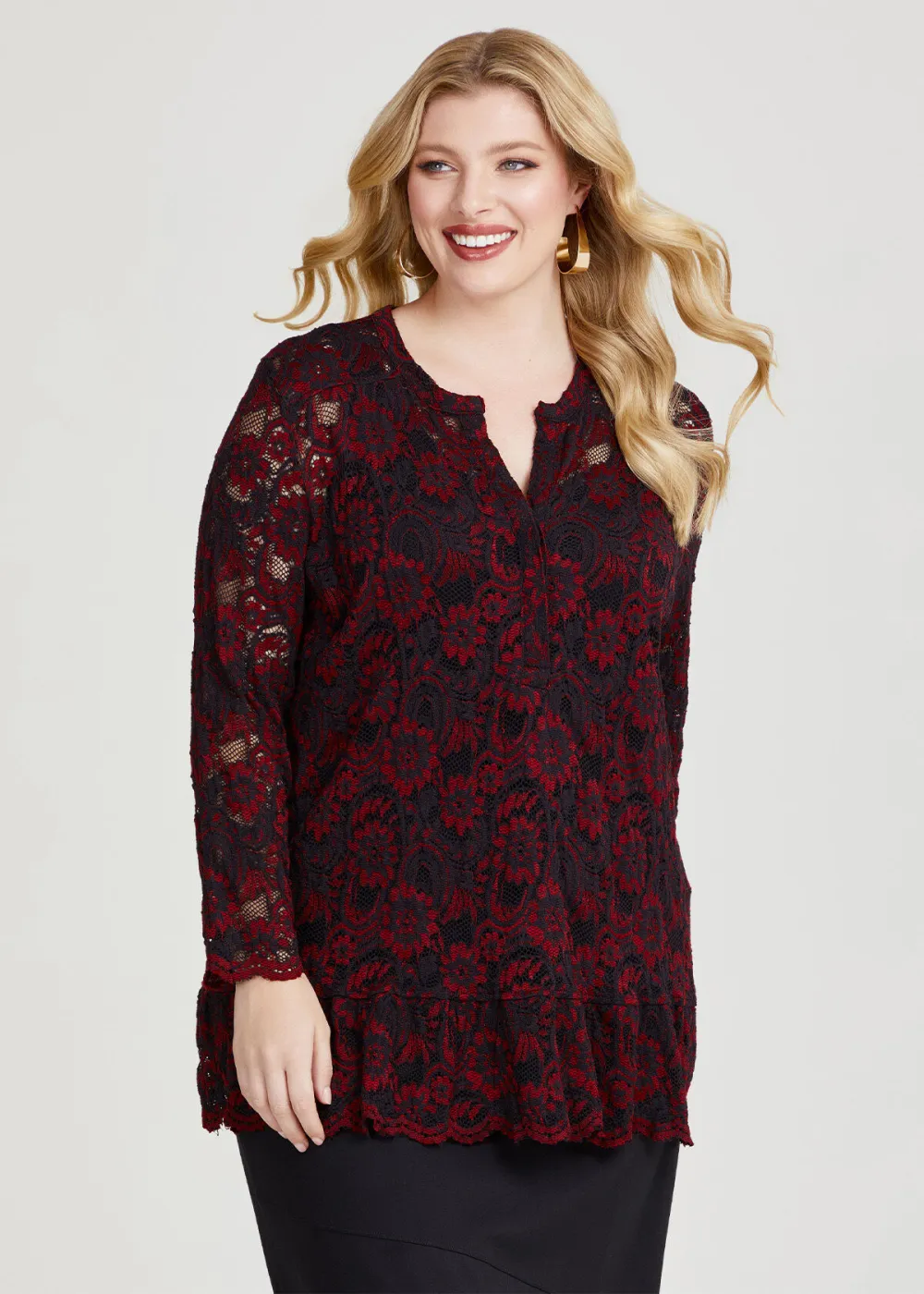 Lace Lauren Top