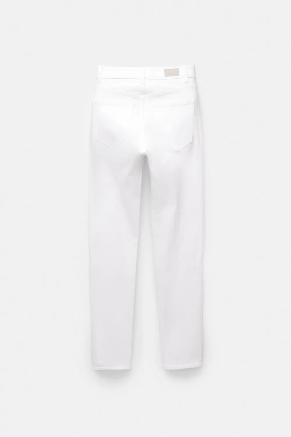 Jeans skinny tiro alto